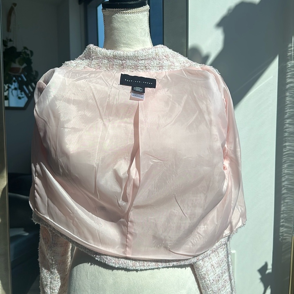 Tweed Blazer - Pink - Picture 8 of 9